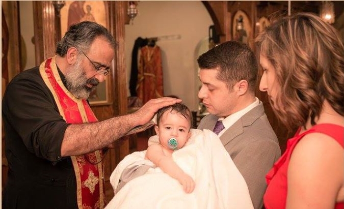 St Antonios Orthodox Baptism